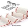 1 Rolls Premium Elastic Bandage Wrap With Hook & Loop Fasteners At Both Ends Reusable Bandages For Waist Legs Elbow & Knee Wrap