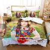 Fashion Sanah Singer Bedding Set Single Twin Full Queen King Size Bed Set Kids Bedroom Duvetcover Sets Bed Sheet Set