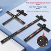 Aluminum T Square For Woodworking With Automatic Locking Feature And Multiple Angles Measurement Tool Precisions Ruler