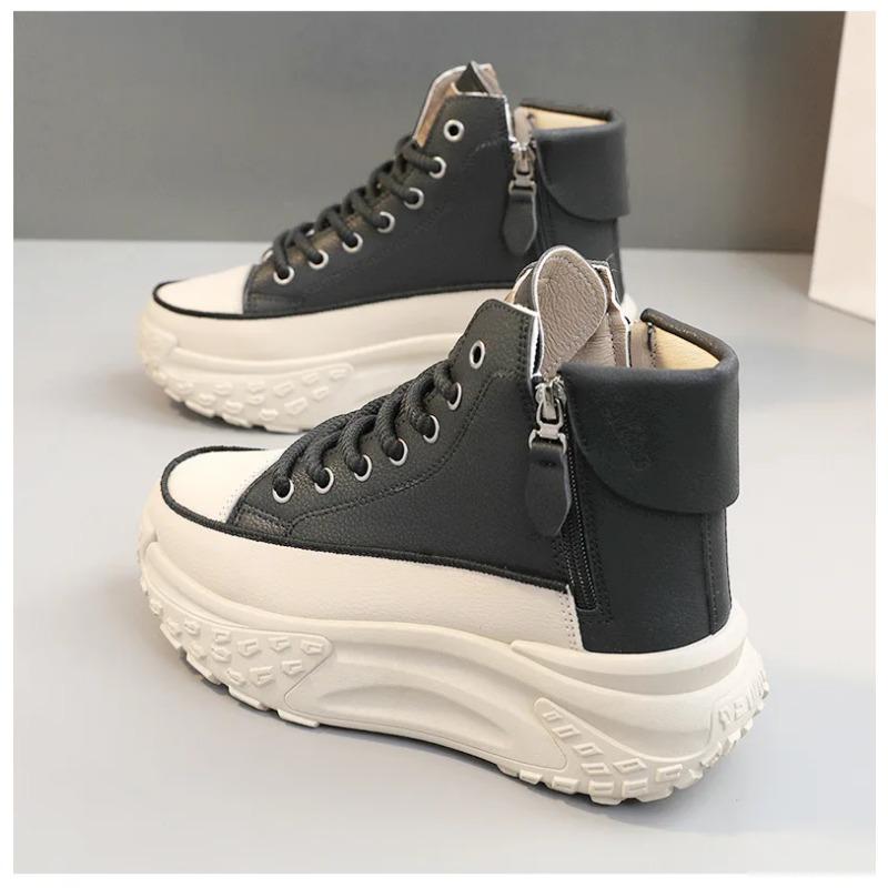 2025 New Women Sneakers Luxury Fashion High Top Women Boots Platform Casual Shoes Outdoor Running Shoes for Women Tenis De Mujer