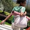 Women Travel Tote Bag University Laptop Travel Tote Diaper Gym Yoga Bag Shoulder Bag Yoga Mat Buckle for Sports College Work