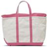 LL Bean Boat and Tote Zip Vintage 1000199492 Bag, Top, Large, Regular, Rose, Pink,