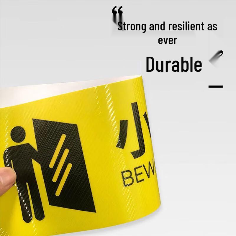 Anti-Slip PVC Safety Warning Floor Decal