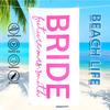 Personalized Beach Towel Custom Name/Logo Words Microfiber Towel Thin Quick Dry Absorbent for Beach Swimming Yoga Bath Sports