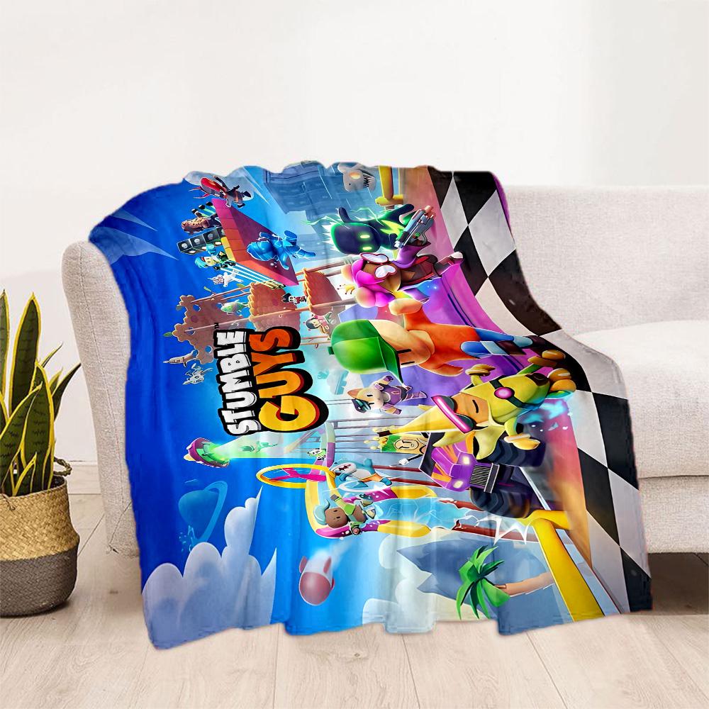 Stolperer Jungs: Lustige Abenteuer- Flanelldecke - Weich und geeignet für Sofas, Betten, Büros, Reisen, alle Jahreszeiten, tolles Geschenk für Feiertage und Geburtstage.