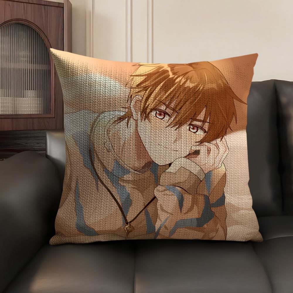 T-Tears Of Themiss Luke Pearce Cushion Cover Natural Linen Organic Fabric Double-Sided Printing Sofa Home Decor Gift Pillow Case