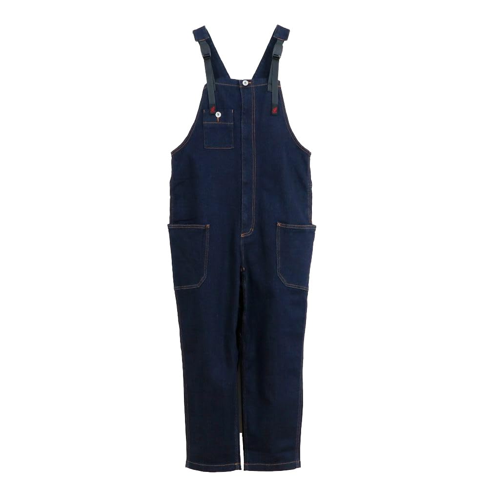 Gramicci Women's WS DENIM GARDEN SALOPETTE Overalls, Onewash, Size S (GUP3F1064)