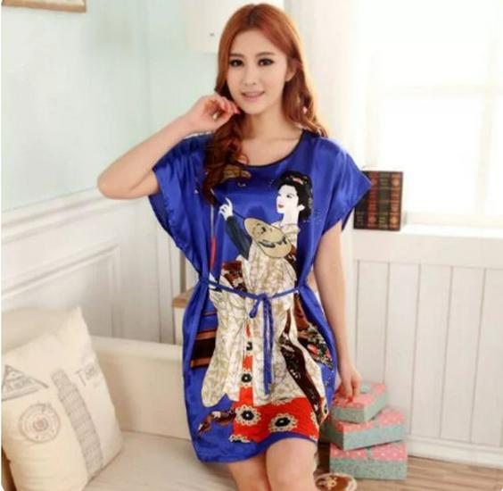 Special Offer: Silk Tang Suit Qipao Pajamas Bathrobe
