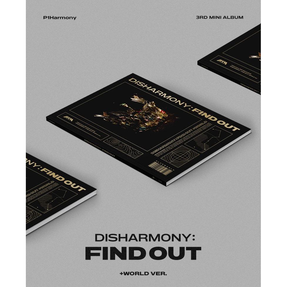

P1Гармонія [ДИСГАРМОНІЯ : ДІЗНАТИСЯ] - 3-й міні-альбом (вибрати 1 з 3] +WORLD ver