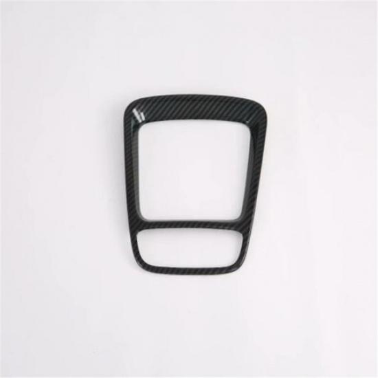ABS Carbon Fiber Gear Shift Box Panel Cover Trim For Hyundai Venue 2020-2022