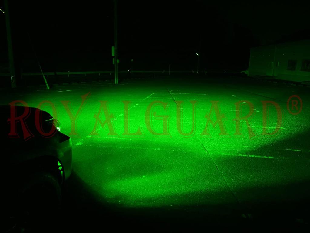 The Deepest Green 2025 Late Model Royal Guard Zero LED Fog Compatible with and Demon Ever! Lamps, H11, H16, H8, Green.