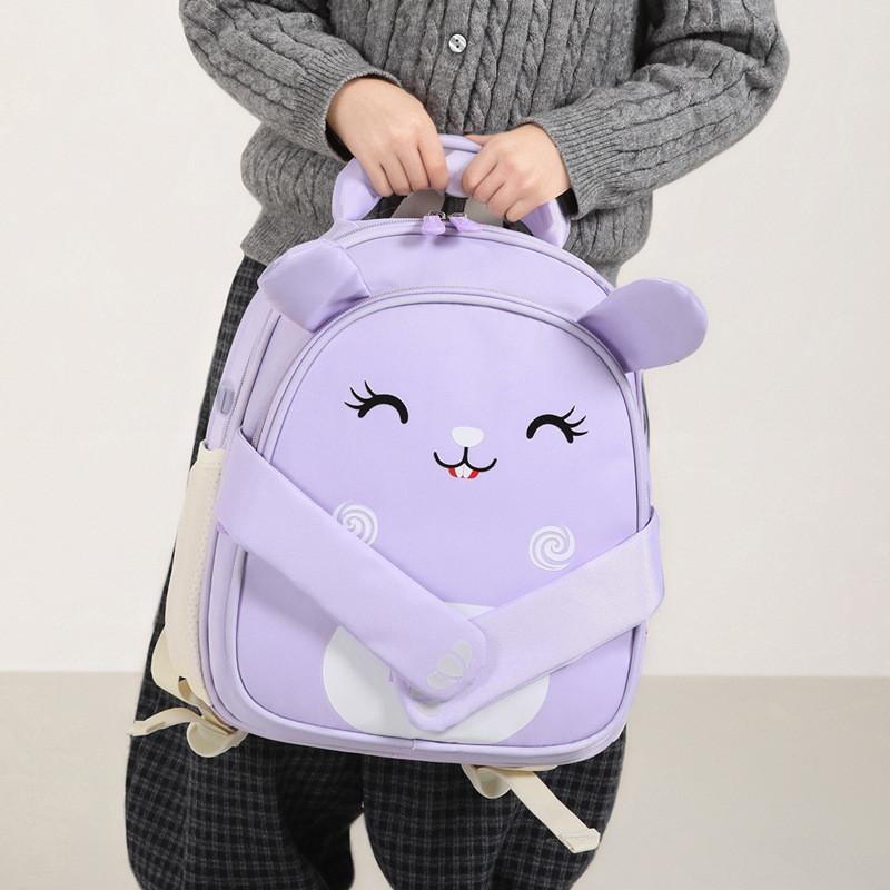 Childrens Cartoon Animal Backpack With Magnetic Buckle For Kindergarten Kids