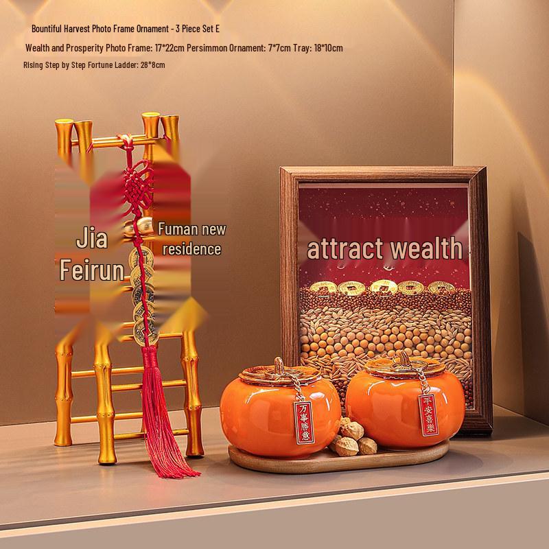 Prosperous New Chinese Style Housewarming Decoration Set