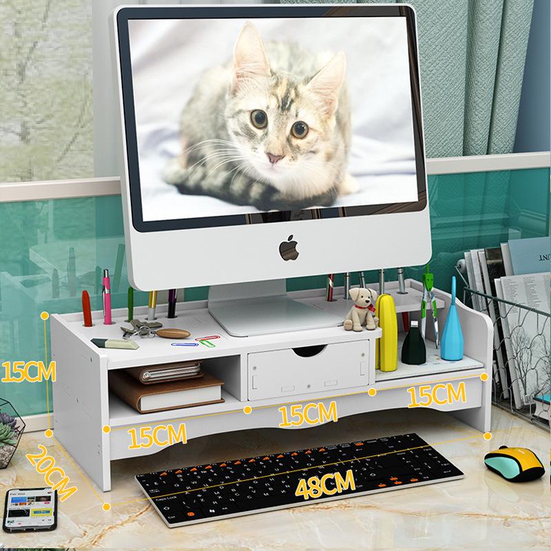 

Подставка для монитора на рабочий стол с ящиком для хранения