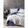 Parure de lit - 1 housse de couette 220 x 240 cm + 2 taies d'oreiller 60 x 60 cm - 100% coton renforcé - Bleu