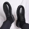 Herrenschuhe Herbst weiche Lederschuhe Herren große Zehenpartie Arbeitsstiefel Kurzstiefel lässig trendige Schuhe Martin Stiefel Herren