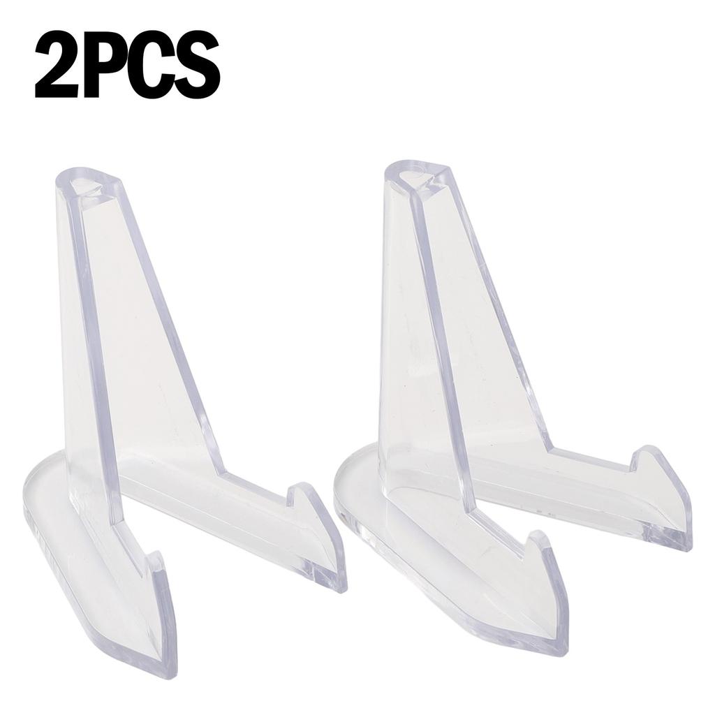 2pcs Display Stand Acrylic Material L:6.8x5.2CM M:5.7CM