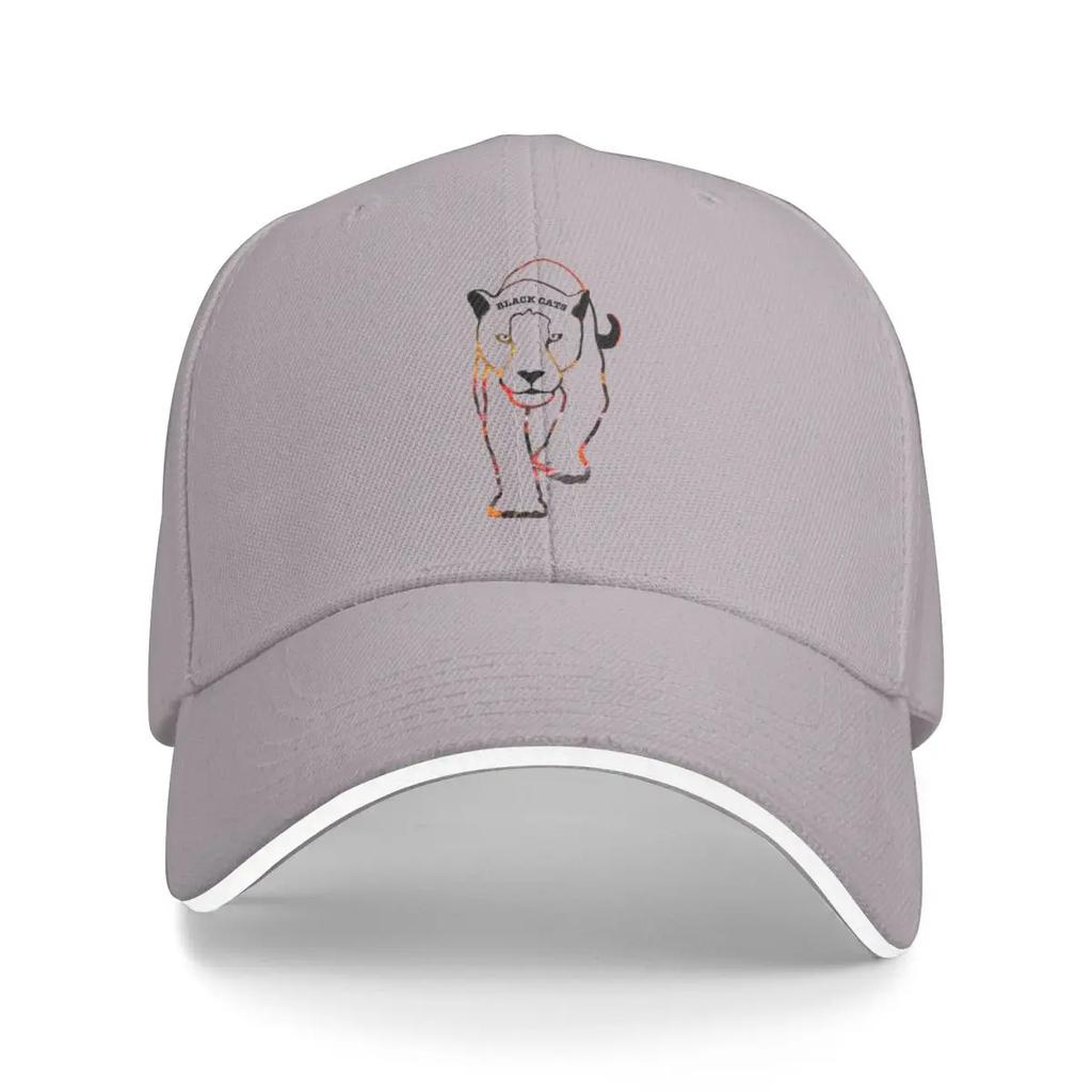 Sunderland Black Cats Nero Contorno Arancione Cappellino da Baseball Anime Protezione Solare Cappello da Palla Selvaggia Donna Moda Spiaggia Unisex