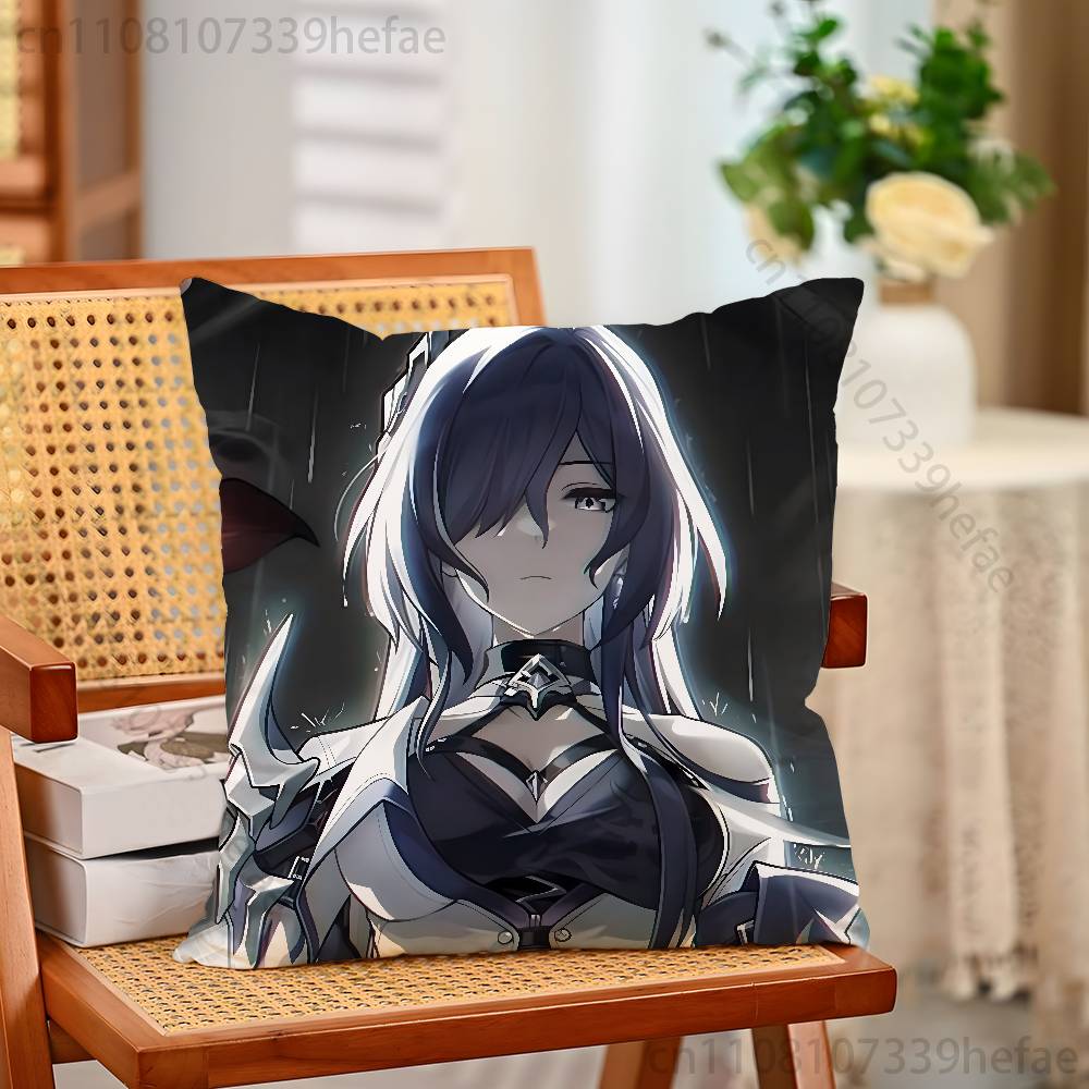 

Acheron HSR Throw Pillow Case For Decoration 30cm 50cm 55cm Square Home Pillowcase Case 30x30cm