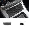 Set Bright Carbon Fiber Car Cetner Gear Shift Panel Sticker For Mazda 3 10 12