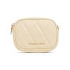 Charles & Keith Quilted Chain Mini Square PU Card Holder Wallet Women Wallet Multi-color CK2-00770664