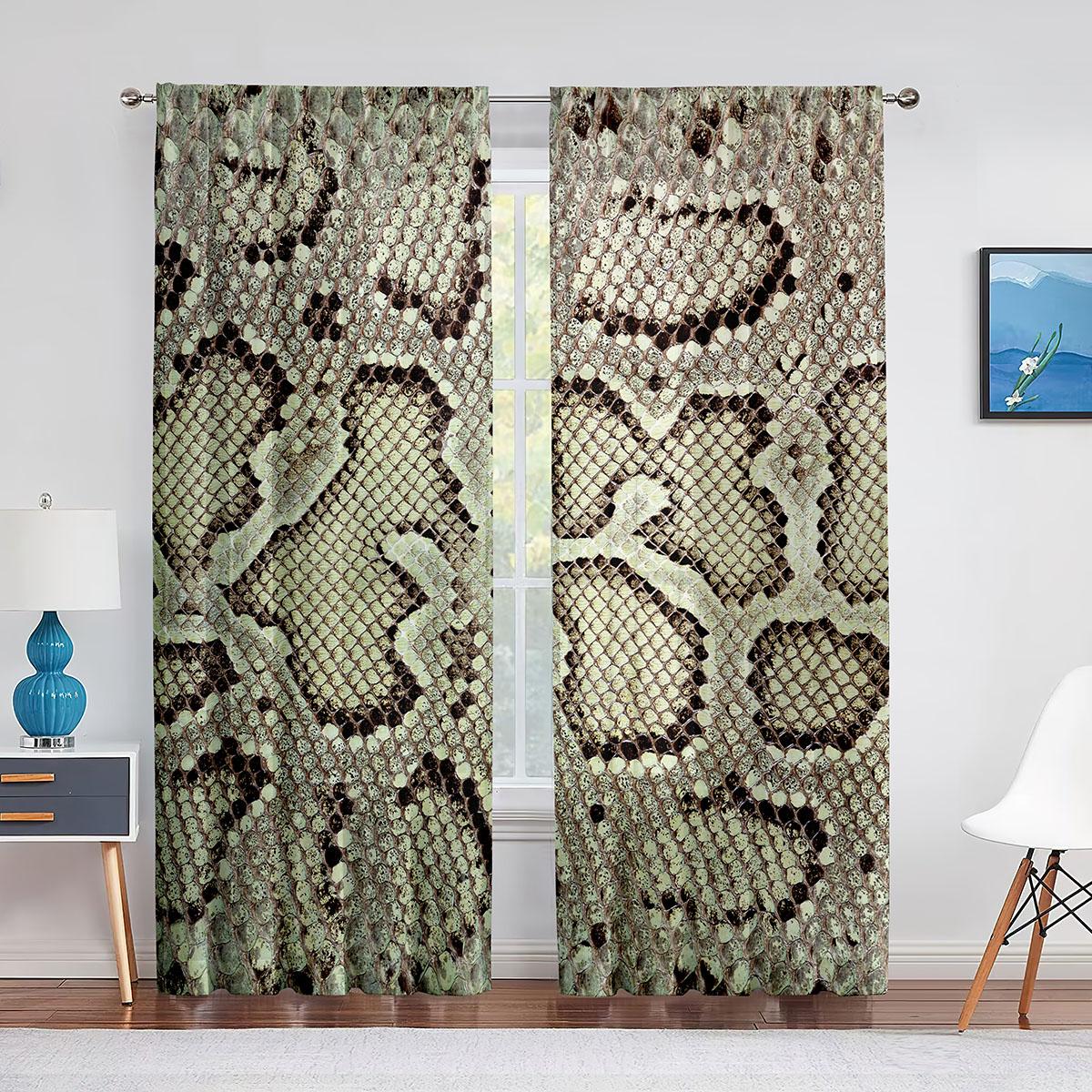 Змеиный коричневый змеиный узор — фото 10