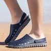 Summer Casual Sandals Shoes Men's All-match Wear-resistant Shoes Fashion Sandals Shoes for Men Men's Beach Baotou Sandals Hollow Breathable Mesh Shoes