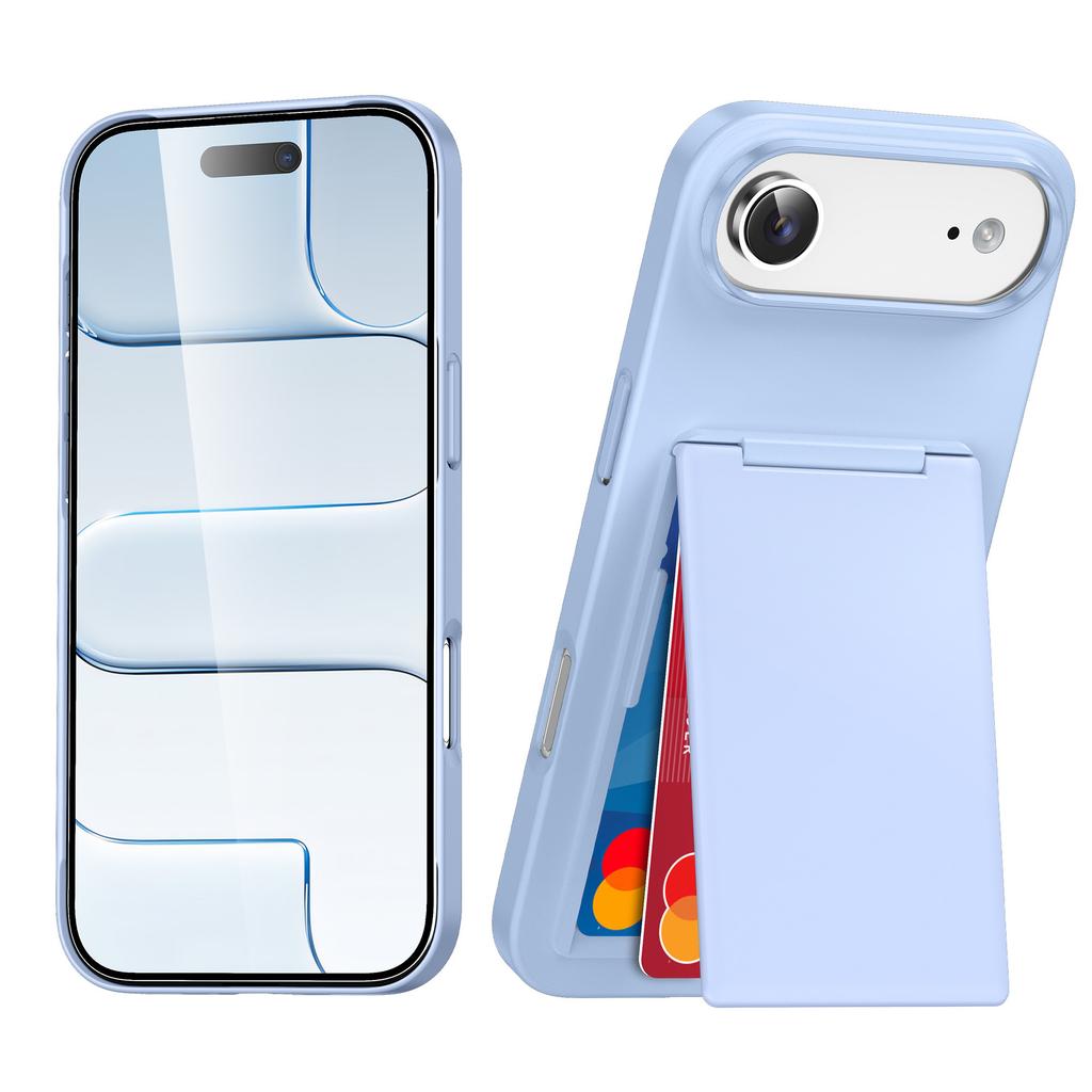 New Product for IPhone17Air Frosted Card Holder Holder 16 Phone Case 15Pro Anti-Scratch 14 Phone Protective Cover
