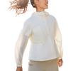 Skechers Fashion Versatile Solid Color UV Protection Woven Hooded Long Sleeve Jacket Women Jackets Vintage-White P225W001-01QZ