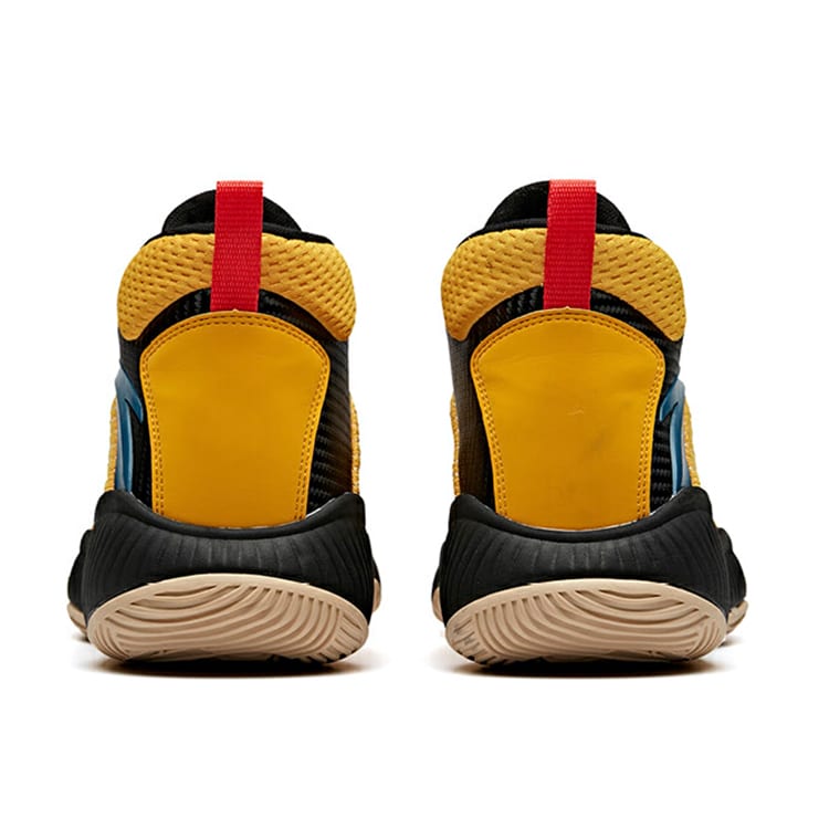 Anta Cushioning Slip Resistant Abrasion Resistant Breathable High Top Basketball Shoes Men's 11941632S-4