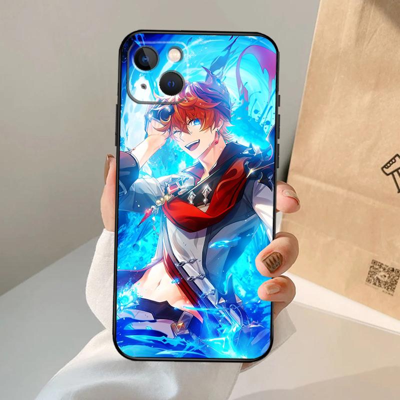 Genshin Impact Tartaglia Case Cover For IPhone 18 16 15 14 12 Pro Max 11 13 Pro Max X XR XS MAX Plus 12 Mini Coque
