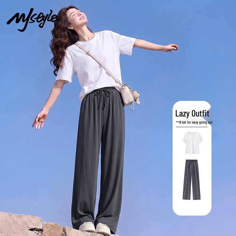 Women s Cool Ice Silk Sportswear Set S