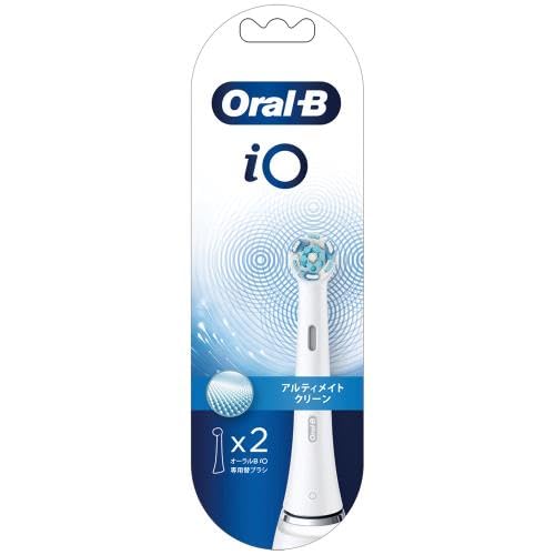 

BRAUN Oral-B iO Series Ultimate Clean Replacement Brush Set, 2-Pack, White