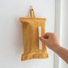 Tissue Holder Case with Convenient Hanging Rope Wall Mounted Napkin Dispenser Paper Towel Bag Living Room Decoration