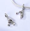 Neue Kupfer-Charms Japanische Kultur Kimono-Anhänger Perle Passend für Armbandherstellung Frau Schmuck