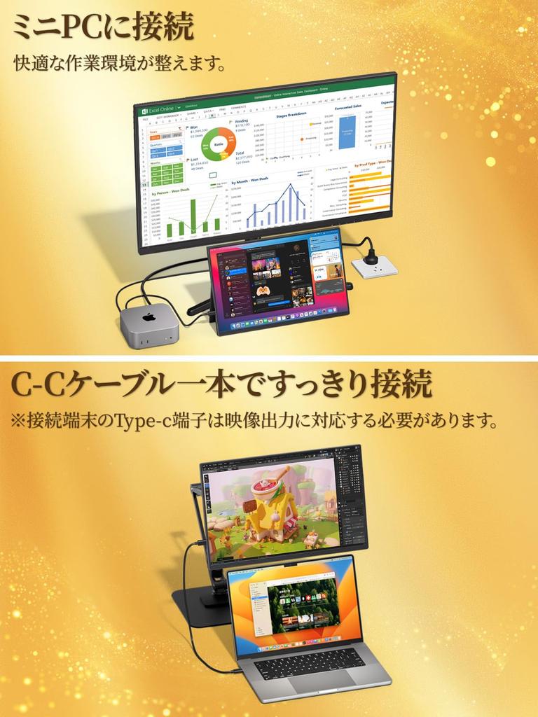 Cocopar Mobile Monitor for Mobile Display Matte IPS Thin and 1920x1080 Blue USB and Cover Compatible with and 15.6-inch Switch, Gaming, 90% sRGB,