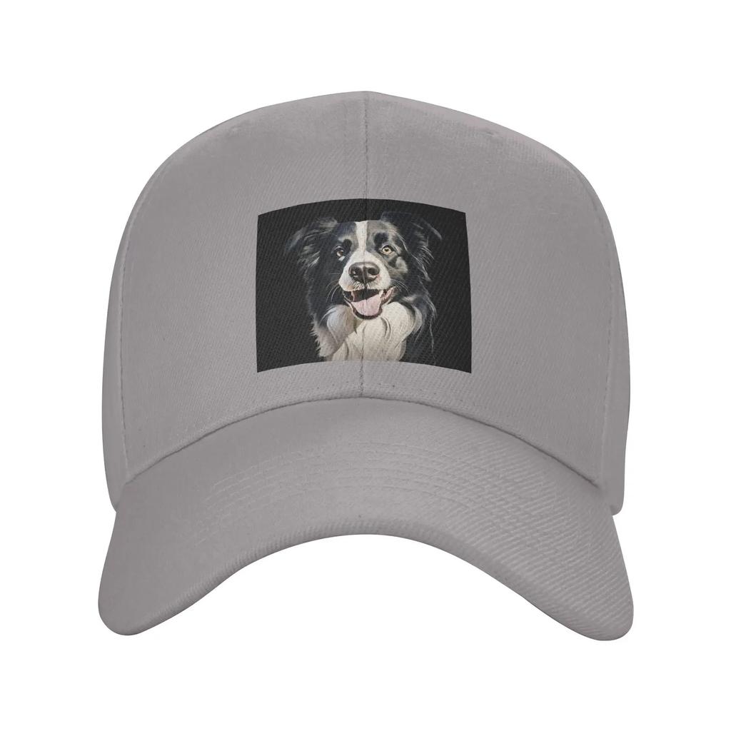 Unisex Baseball Hats Border Collie Outdoor Streetwear Summer Sports Baseball Caps Hip Hop Cap Casquette Hats