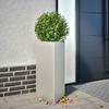 VidaXL Planters 2 Pcs Triangular 40x40x75 Cm Stainless Steel 851166