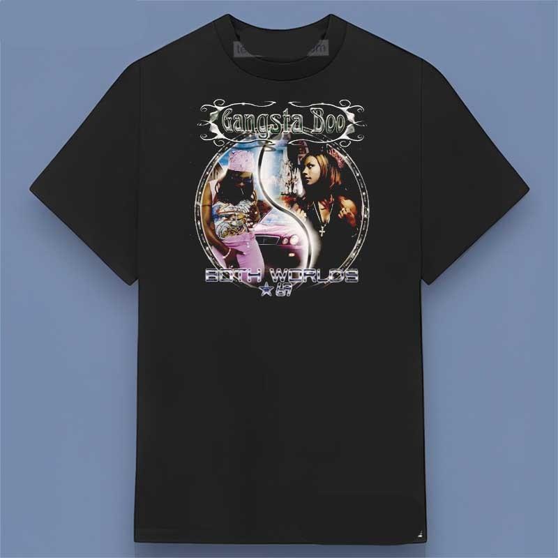 NEW ! Gangsta Boo Both Worlds 69 2001 Shirt Size S-4XL Unisex T-Shirt XXL