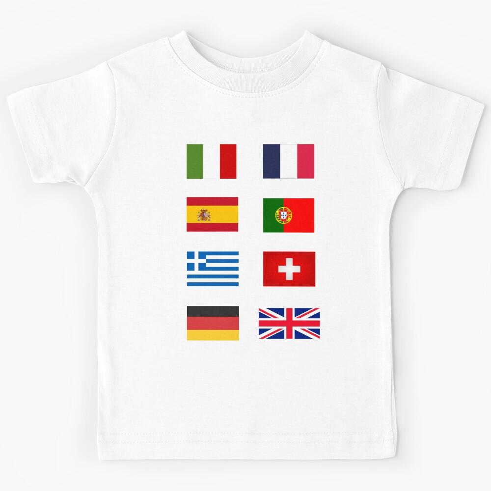 Flags of European countries Kids T-Shirt 140