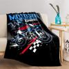Motocross Garage Blanket for All Seasons Blanket Lunch Break Throw Gift