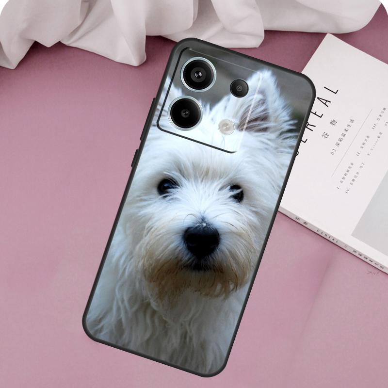 

Westie Dog Case For Xiaomi Redmi Note 13 Pro 11 10 9 12 Pro 9S 10S 11S 12S Redmi 9C 10C 12C 13C Cover Redmi Note 13 Pro 4G