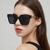 Nuovi Occhiali da Sole Rettangolari Vintage da Donna Marca Designer Retro Punti Occhiali da Sole Femminile Signora Occhiali Gatto Occhio Occhiali da Guida