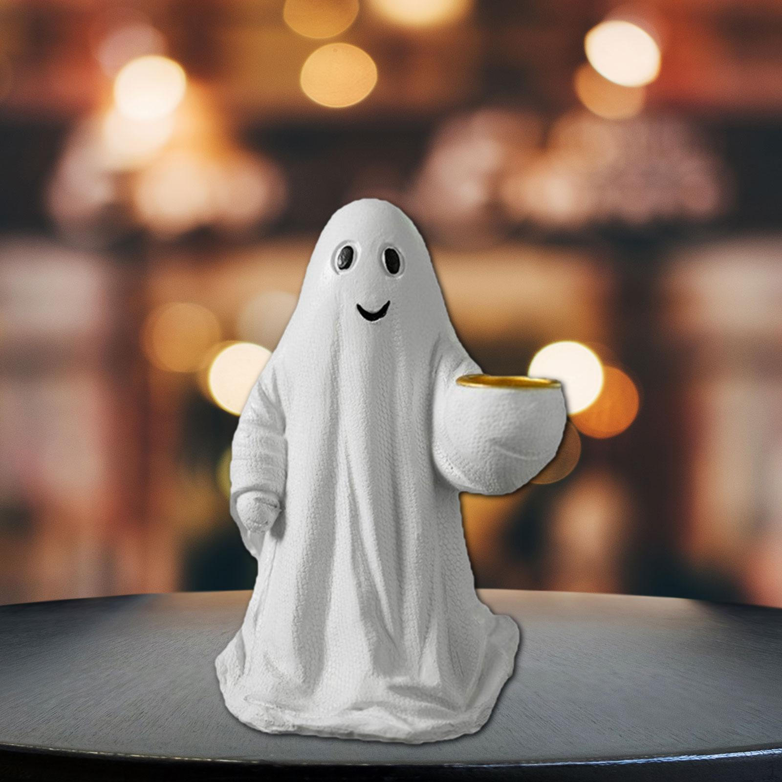 

Хэллоуин Статуя Украшение Стола Реквизит Фигурка Привидения для Дома Двора Улицы