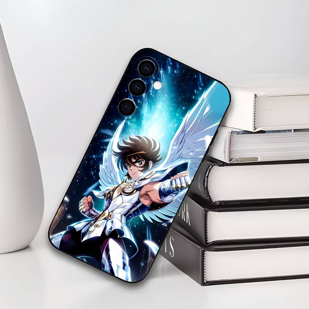 

S-Saint S-Seiya Anime Phone Case Silicone Soft For Samsung Galaxy A73,A72,A71,A70,A53,A52,A51 Samsung a52