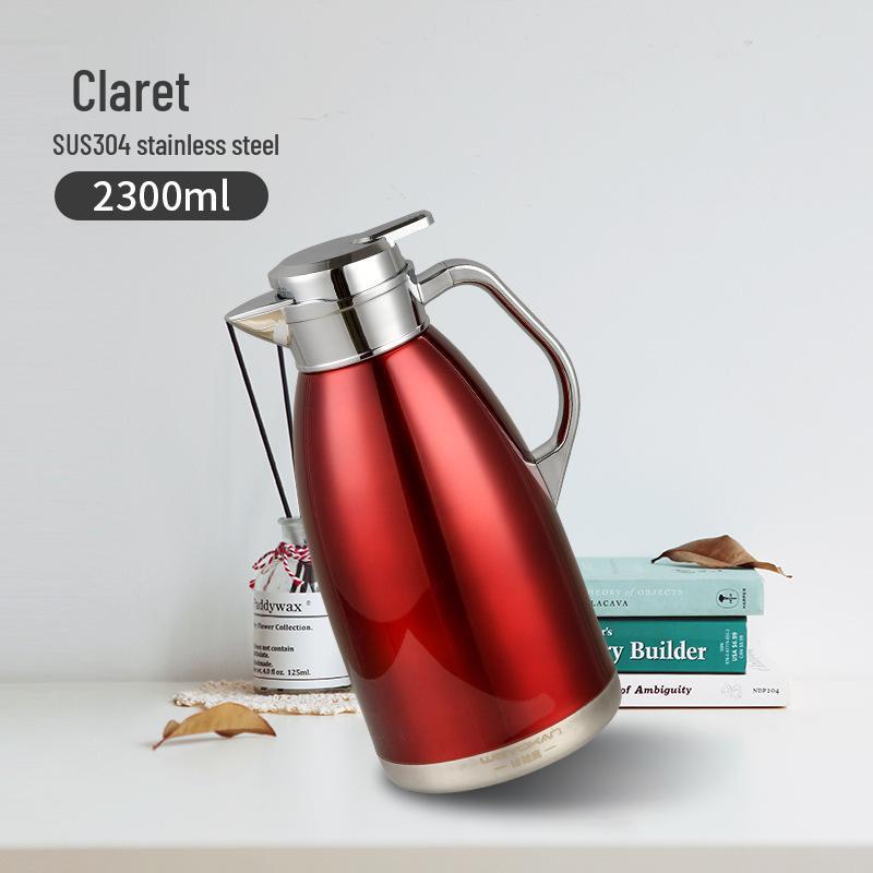 

316 Stainless Steel Insulated Hot Water Flask Kettle - Large Capacity for Home and Restaurant Use 1.8L