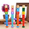 Hölzerne Kinderflöte, Kinderflöte, Blockflöte Kindermusikspielzeug