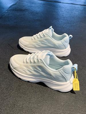 Zapatos de mujer 2025 zapatillas de correr zapatos deportivos para estudiantes para mujer nuevos primavera y otoño transpirables absorción de impactos escuela secundaria ligeros