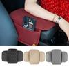 Automotive Interior Accessories Car Center Console Leather Armrest Cover Cushion with 2 Storage Bags Quick Installation