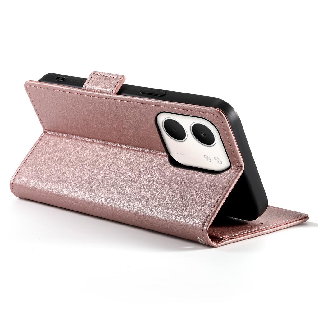 For Oppo A5x 5G/4G Stand Case PU Leather Wallet Phone Cover